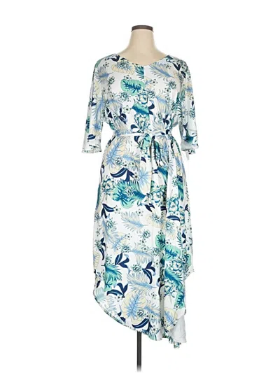 Kate & Mallory Designs Casual Dress In Blue