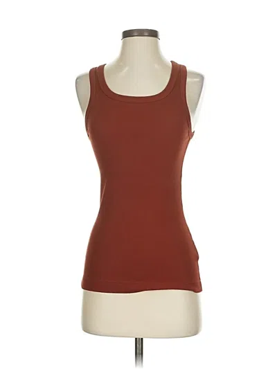 Pre-owned Cos Active Tank Top In Brown