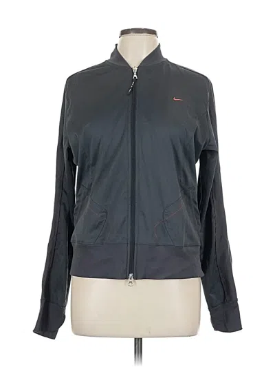 Pre-owned Nike Track Jacket In Gray
