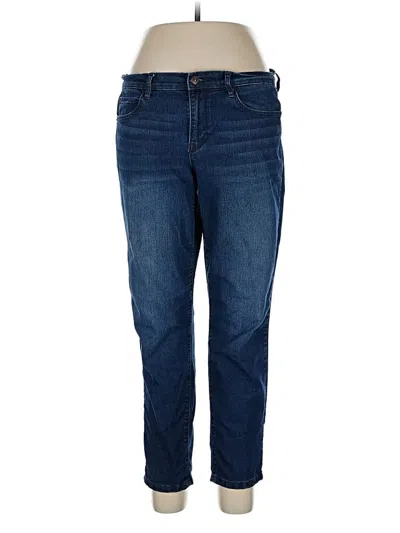 Pre-owned Nicole Miller Jeans In Blue