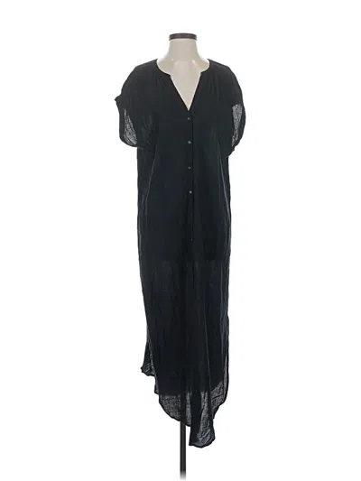 Pre-owned Gap Body Casual Dress In Black