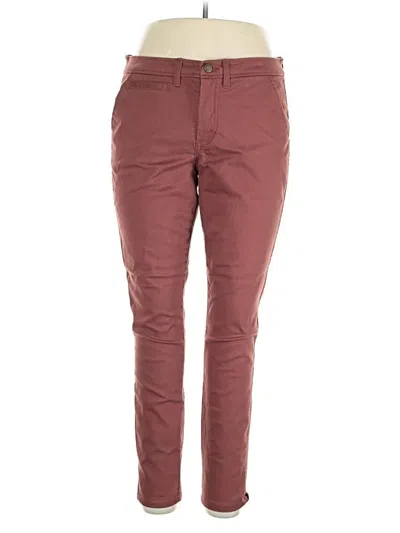 Pre-owned 41hawthorn Khaki Pant In Burgundy