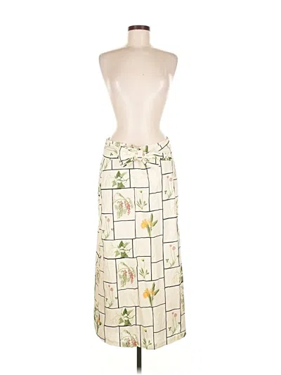 Pre-owned Tuckernuck Casual Skirt In White