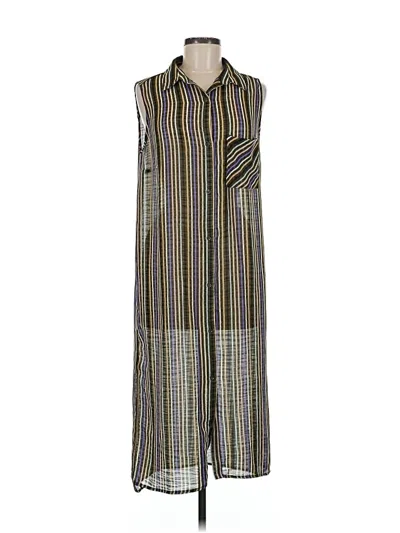 Pre-owned Mod Ref Casual Dress In Gray