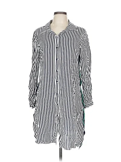 Pre-owned Msk Casual Dress In White