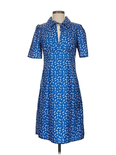 Pre-owned Shein Casual Dress In Blue