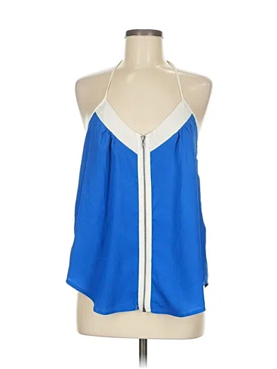 Pre-owned Love Culture Sleeveless Blouse In Blue