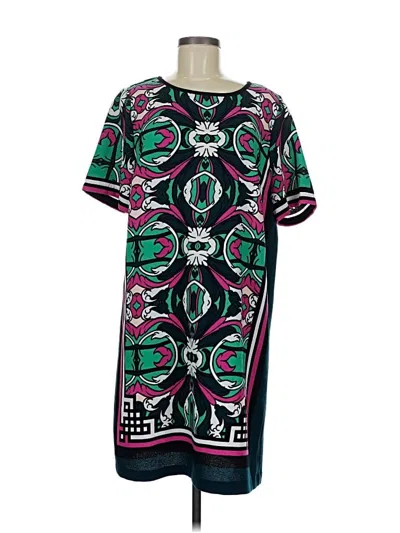 Pre-owned Gibson Latimer Casual Dress In Blue