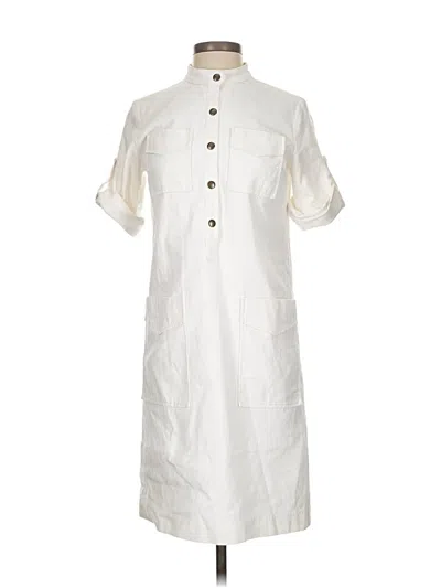 Pre-owned Emerson Fry Casual Dress In White