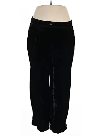 Pre-owned Jjill Casual Pants In Black