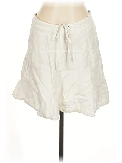 Pre-owned Athleta Casual Skirt In White