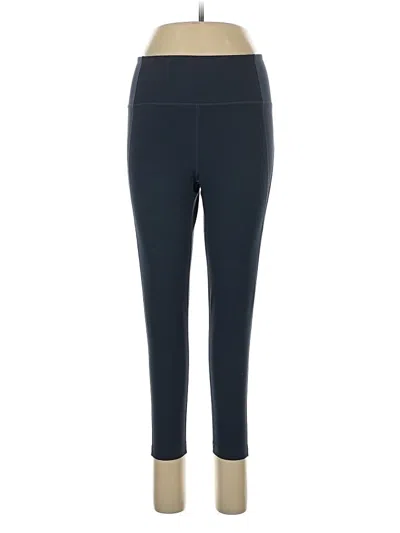 Pre-owned Girlfriend Collective Active Pants In Blue