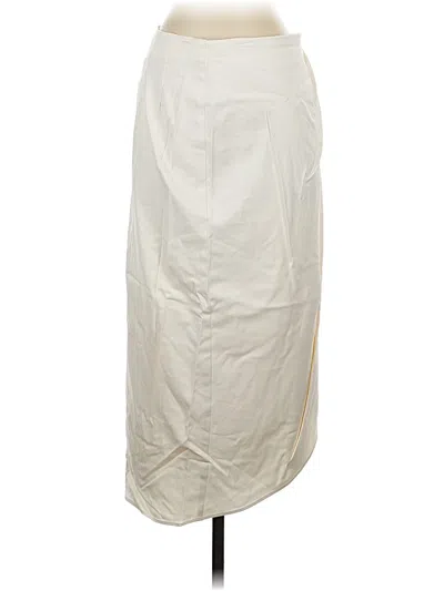 Pre-owned Aiifos Casual Skirt In White