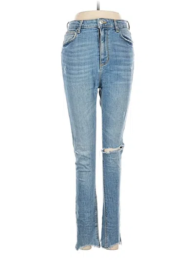 Pre-owned Zara Collection Jeans In Blue