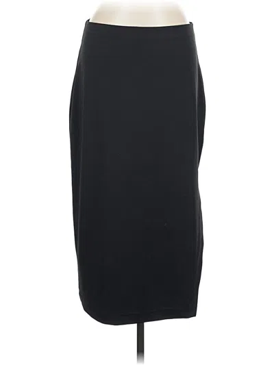 Pre-owned Express Formal Skirt In Black