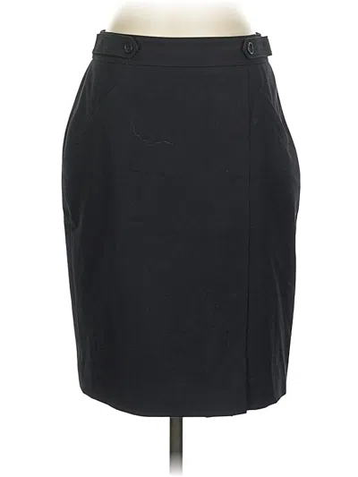 Pre-owned Ann Taylor Formal Skirt In Black