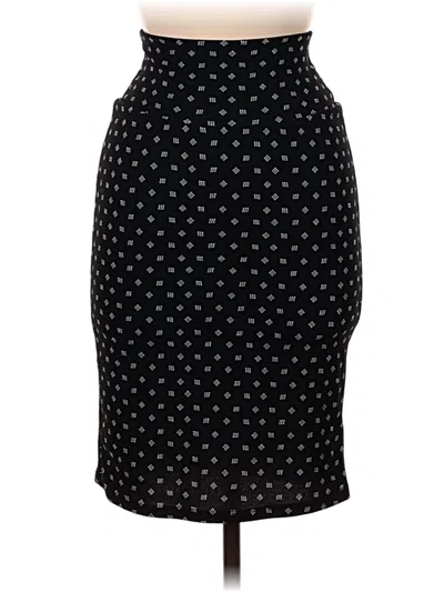 Pre-owned Lularoe Formal Skirt In Black