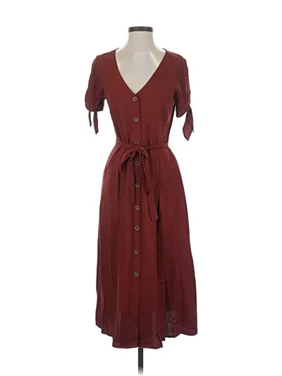 Sanctuary Casual Dress In Burgundy