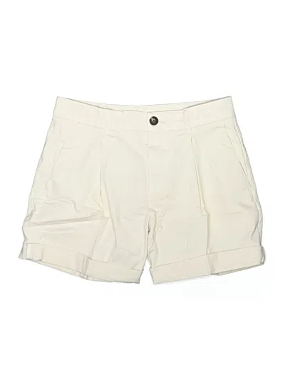 Pre-owned Everlane Khaki Shorts In White