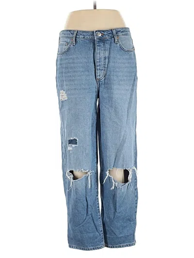 Pre-owned Forever 21 Jeans In Blue