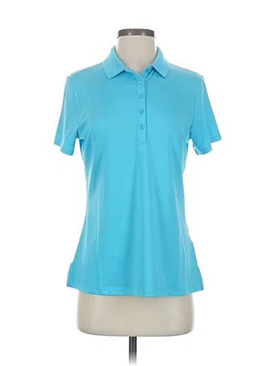 Callaway Short Sleeve Polo Shirt In Blue