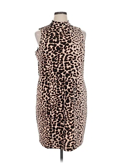 Pre-owned Apt. 9 Cocktail Dress In Brown