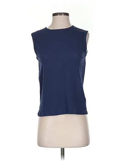 Pre-owned Everlane Sleeveless T-shirt In Blue