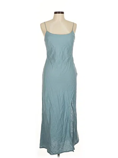 Pre-owned Asos Design Casual Dress In Blue