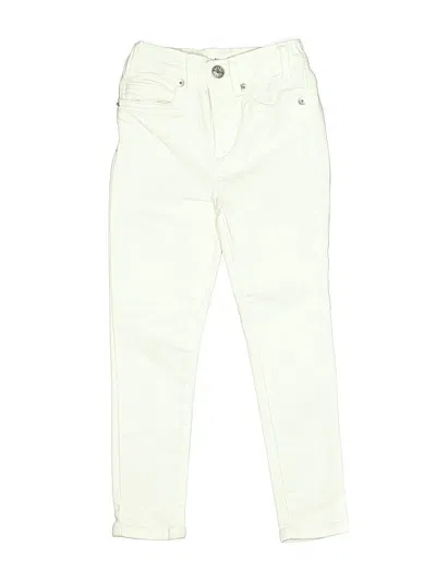 Pre-owned Crewcuts Kids' Jeans In White