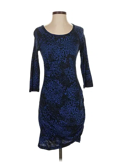 Pre-owned Express Cocktail Dress In Blue