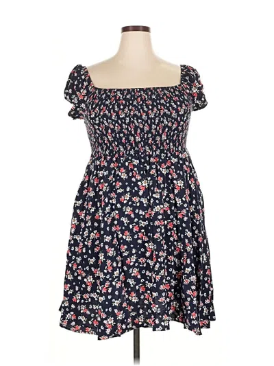 Pre-owned Torrid Casual Dress In Blue