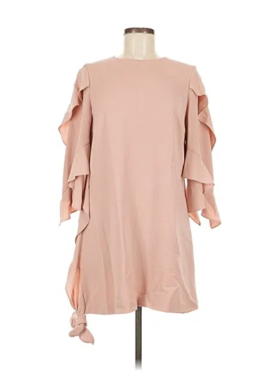 Pre-owned Alexis Cocktail Dress In Brown