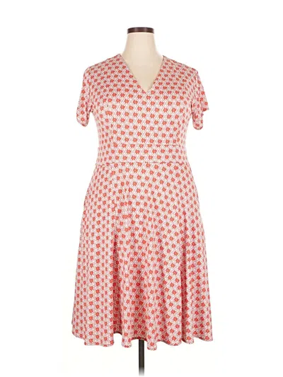 Pre-owned Karina Casual Dress In Pink