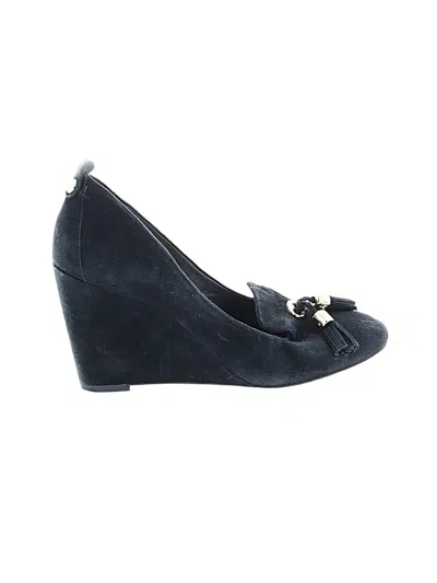 Pre-owned Vince Camuto Wedges In Black