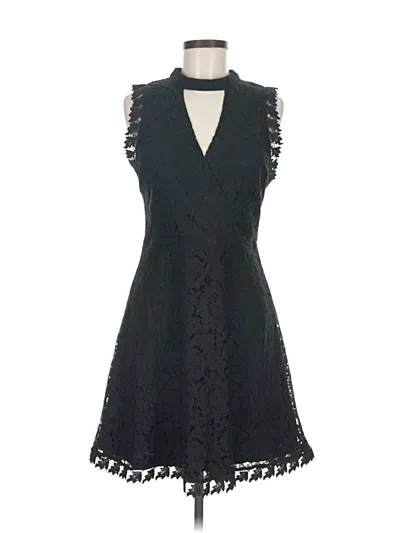 Pre-owned Francesca's Cocktail Dress In Black