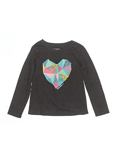 Pre-owned Eddie Bauer Kids' Long Sleeve T-shirt In Gray