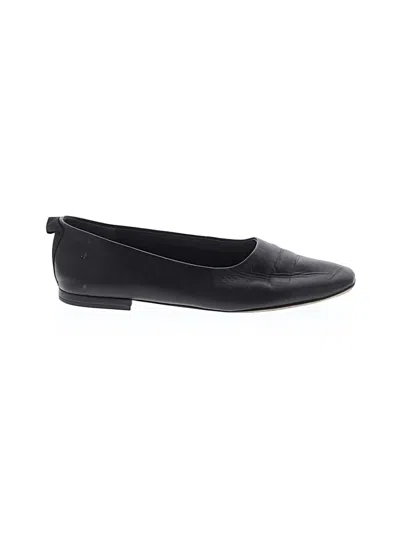 Pre-owned Franco Sarto Flats In Black