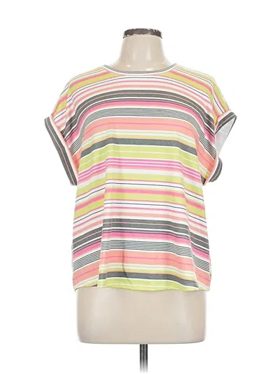 Pre-owned Life Style Short Sleeve T-shirt In Pink