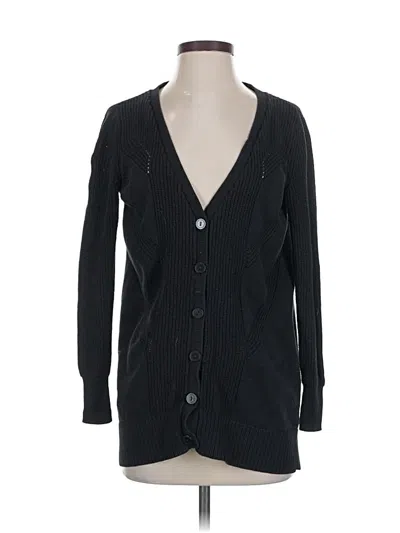 Pre-owned Victoria's Secret Cardigan Sweater In Black