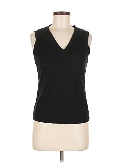 Pre-owned Banana Republic Factory Store Sleeveless T-shirt In Black
