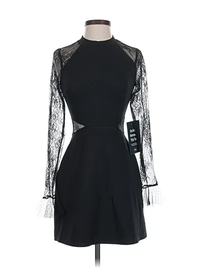 Pre-owned Lulus Cocktail Dress In Black