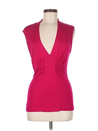Pre-owned Banana Republic Factory Store Sleeveless Blouse In Pink