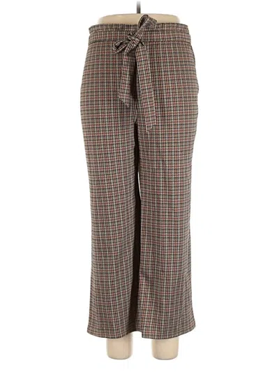 Pre-owned Ny Collection Casual Pants In Brown
