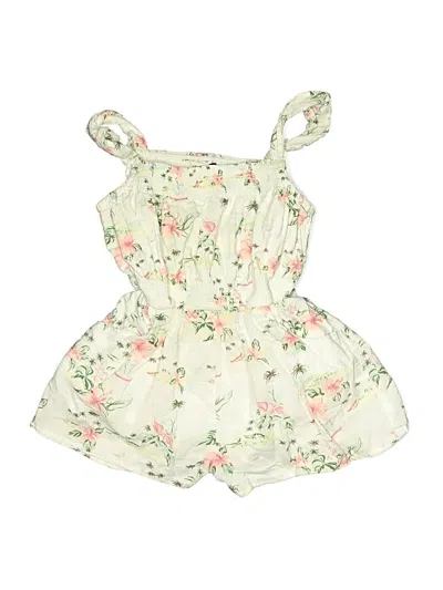 Pre-owned Janie And Jack Kids' Dress In White