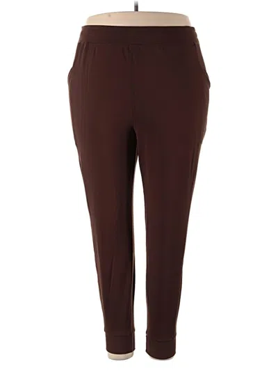 Pre-owned Fabletics Active Pants In Brown