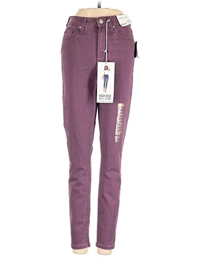 Pre-owned Celebrity Pink Jeggings In Purple