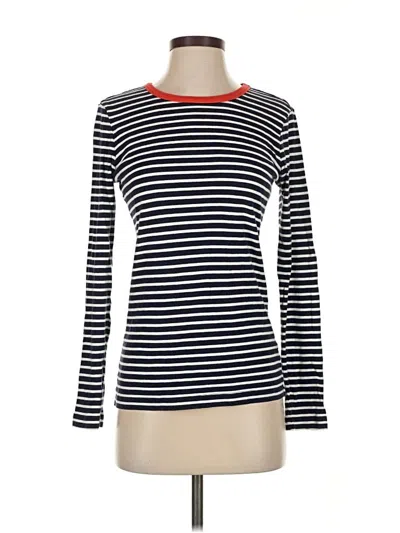 Pre-owned Gap Long Sleeve T-shirt In Blue