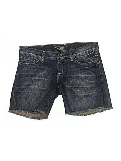 Pre-owned Lucky Brand Denim Shorts In Blue