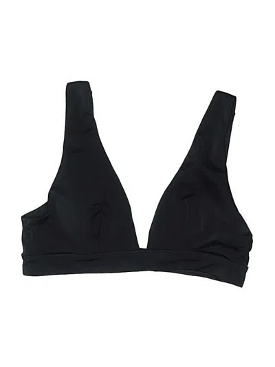 Pre-owned Victoria's Secret Swimsuit Top Black Swimwear