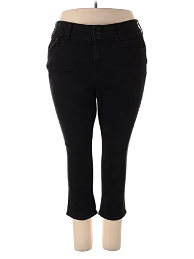 Pre-owned Torrid Jeggings In Black